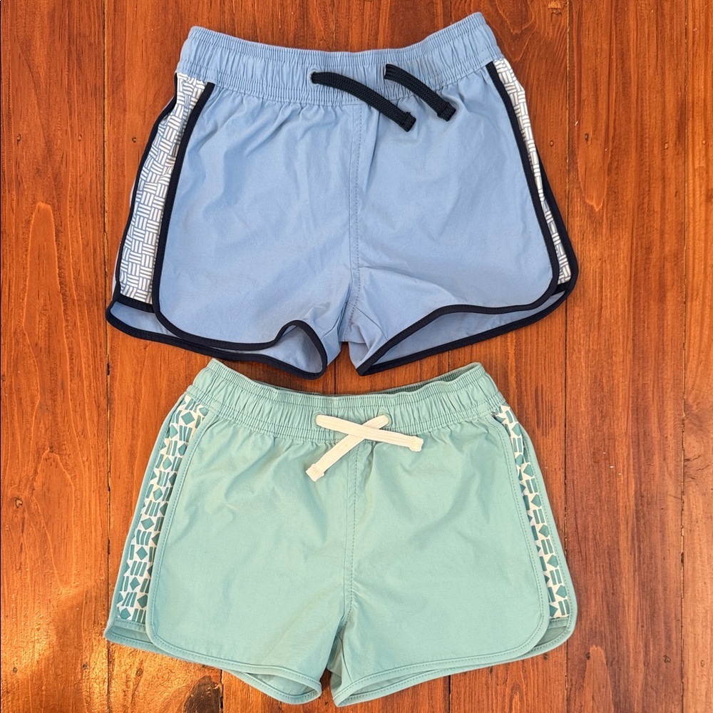 Crewcuts Light Blue Drawstring Athletic Shorts